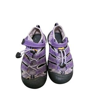 Keen Purple Toddler Hiking Sandals Closed Toe & Adjustable Straps Size 12